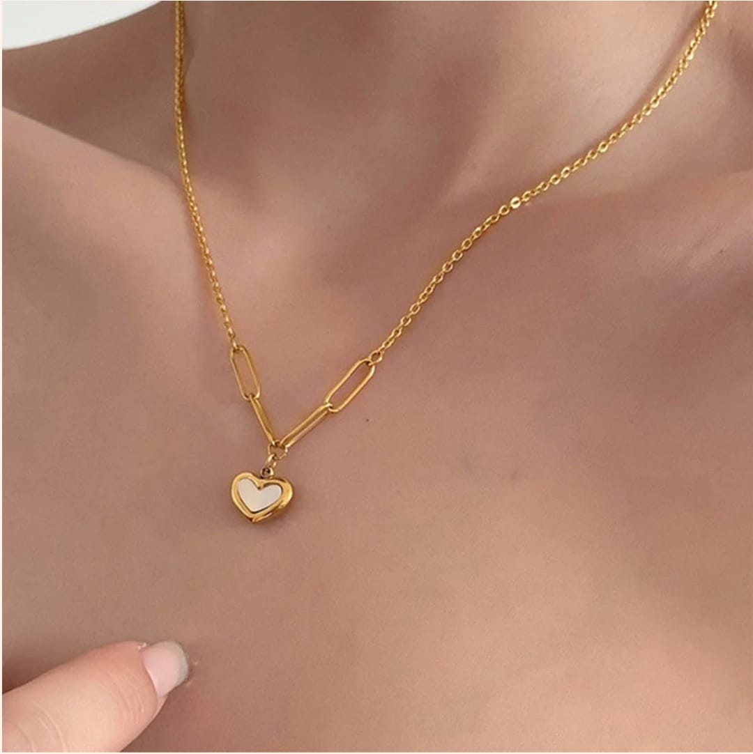 Heart Pendant-18k Gold plated