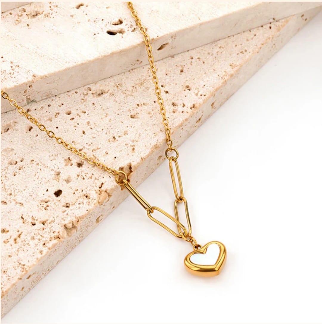 Heart Pendant-18k Gold plated