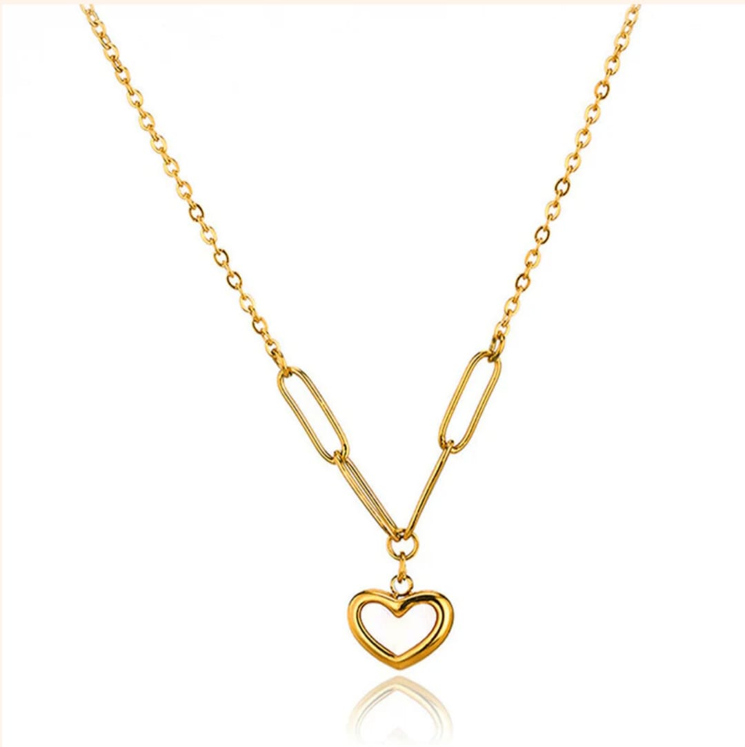 Heart Pendant-18k Gold plated