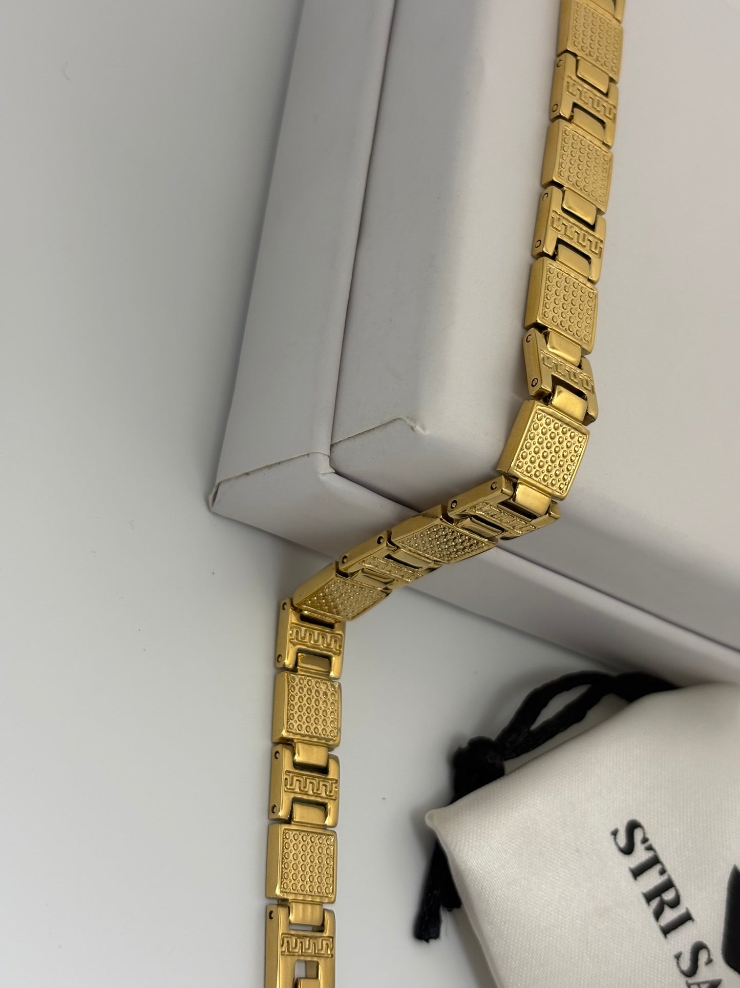 Men's Stylish Bracelet - 18k Gold Plated