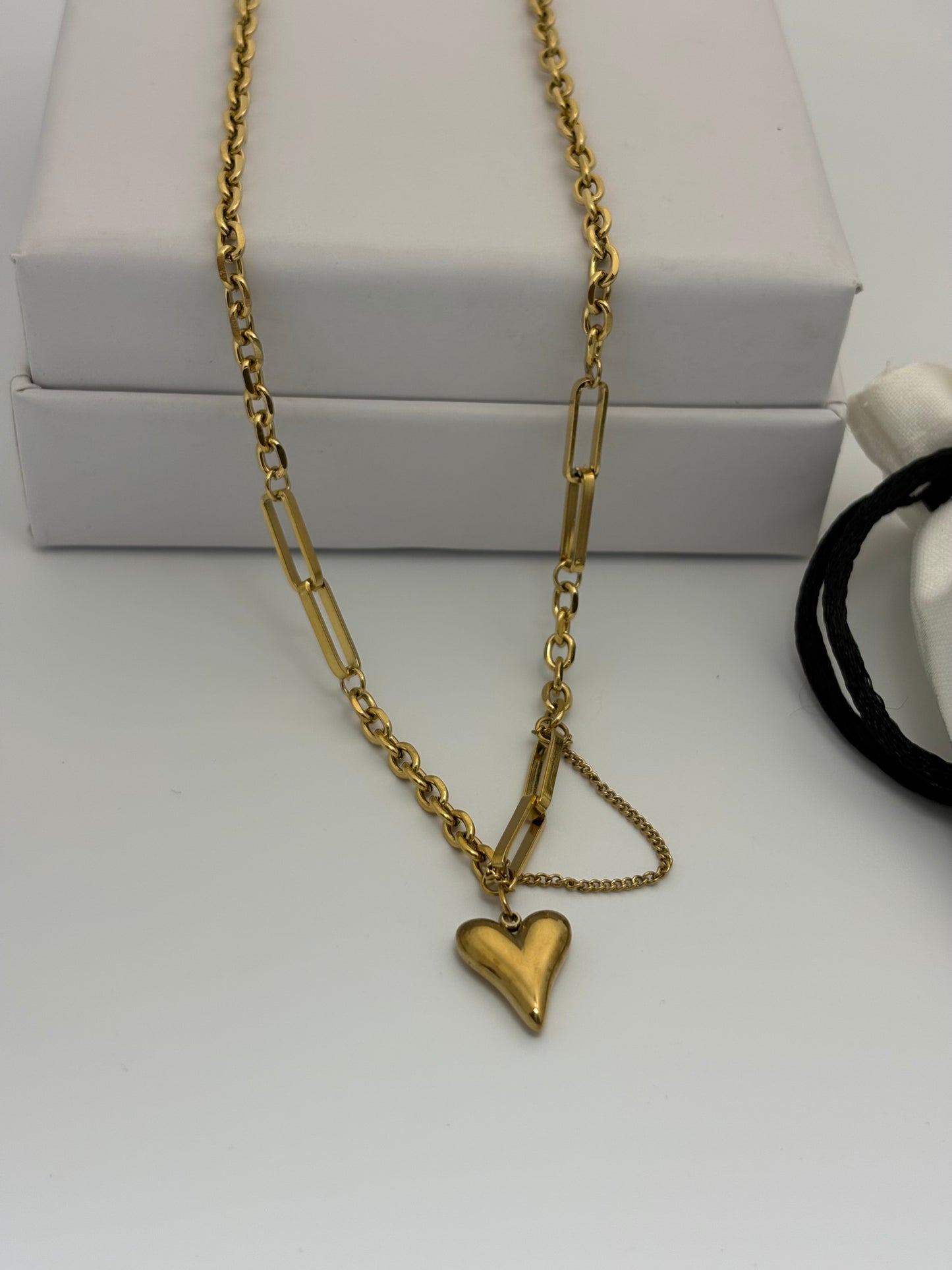 Rope Pendant -18k Gold plated