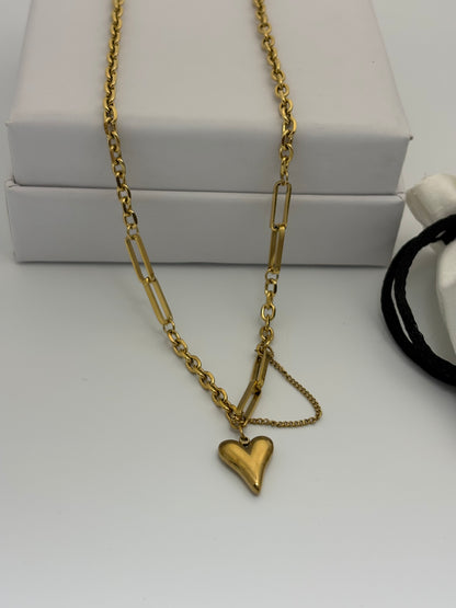 Rope Pendant -18k Gold plated