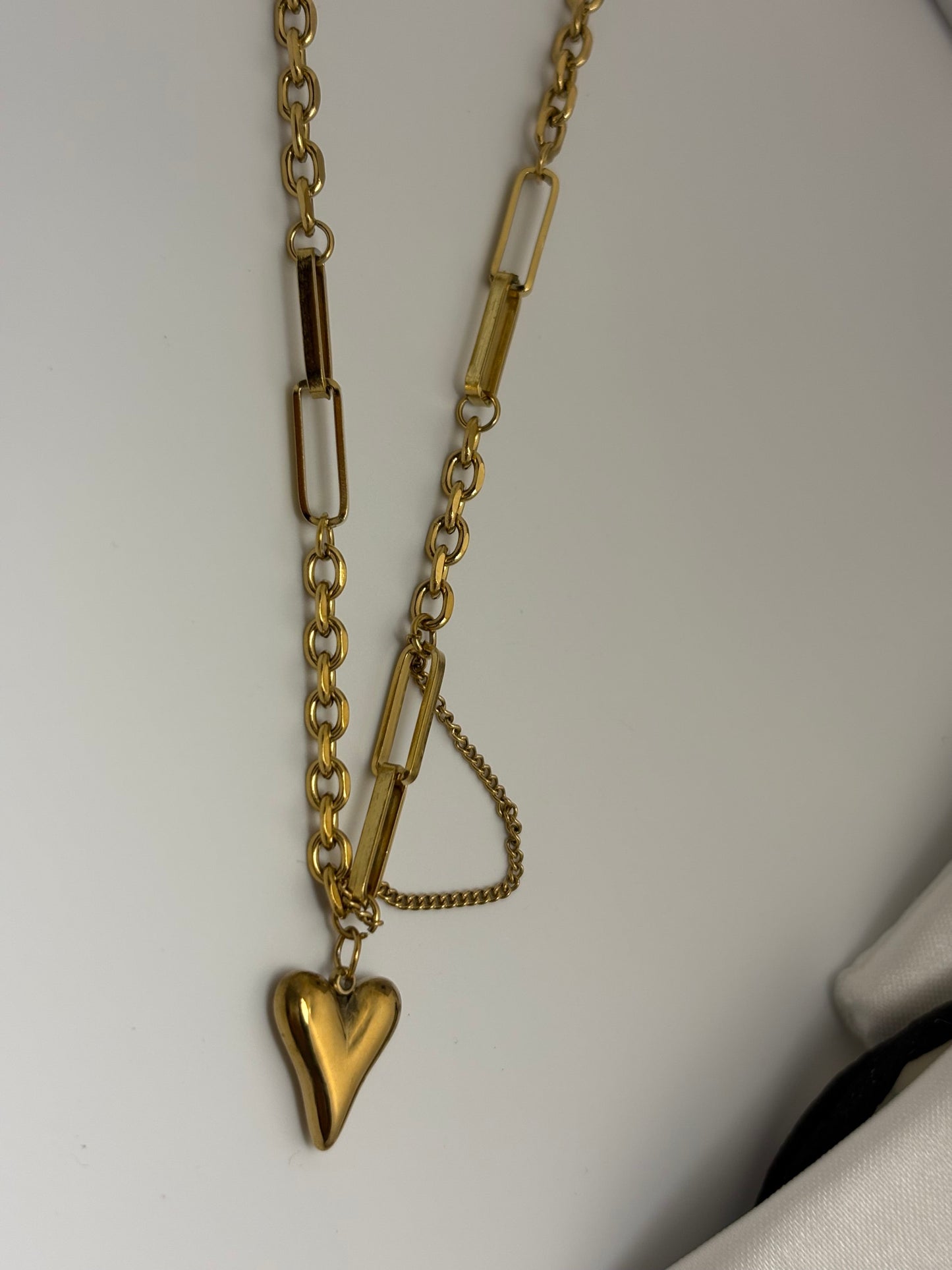 Rope Pendant -18k Gold plated