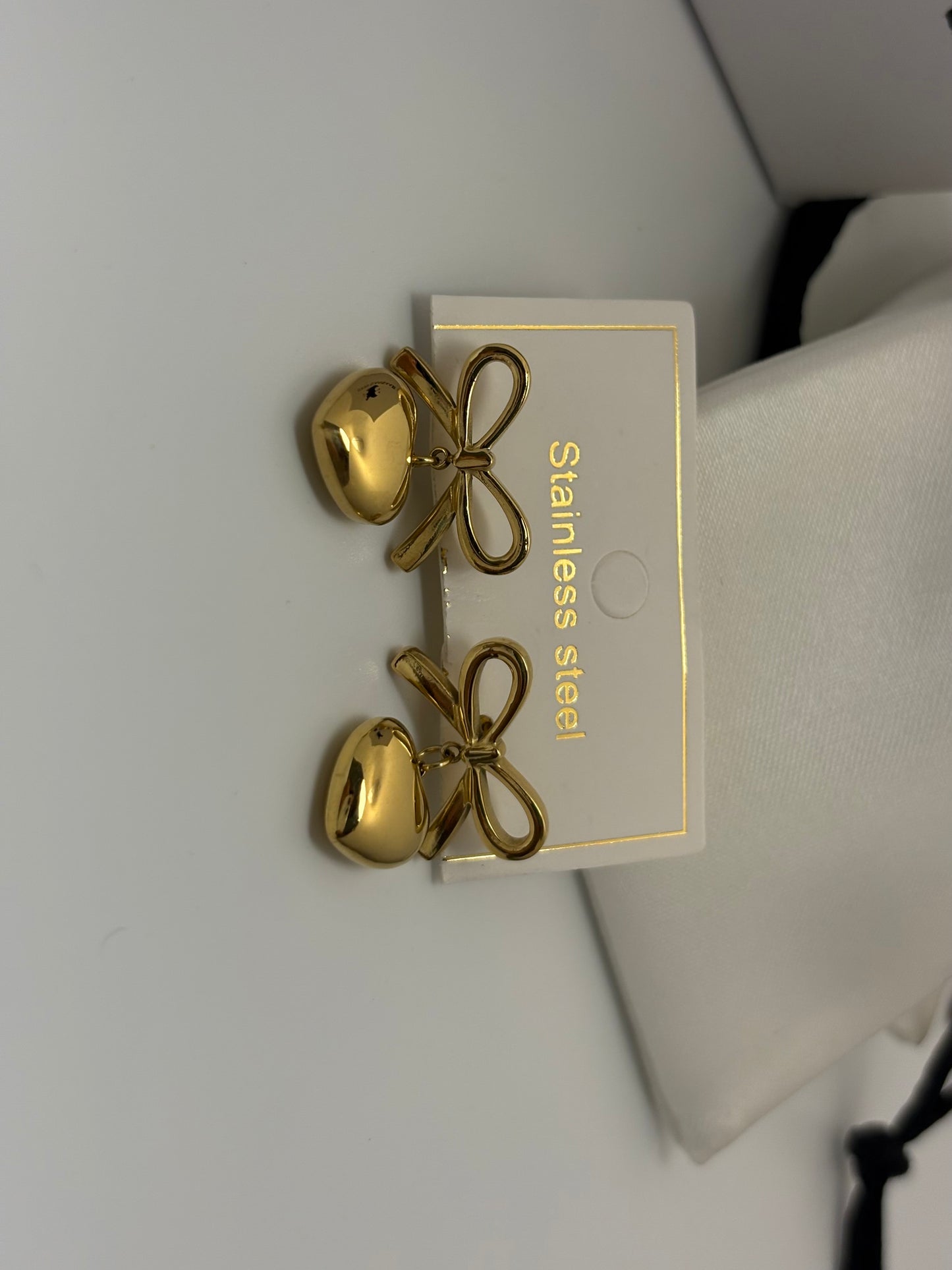 Bow Earring-18k Gold Plated