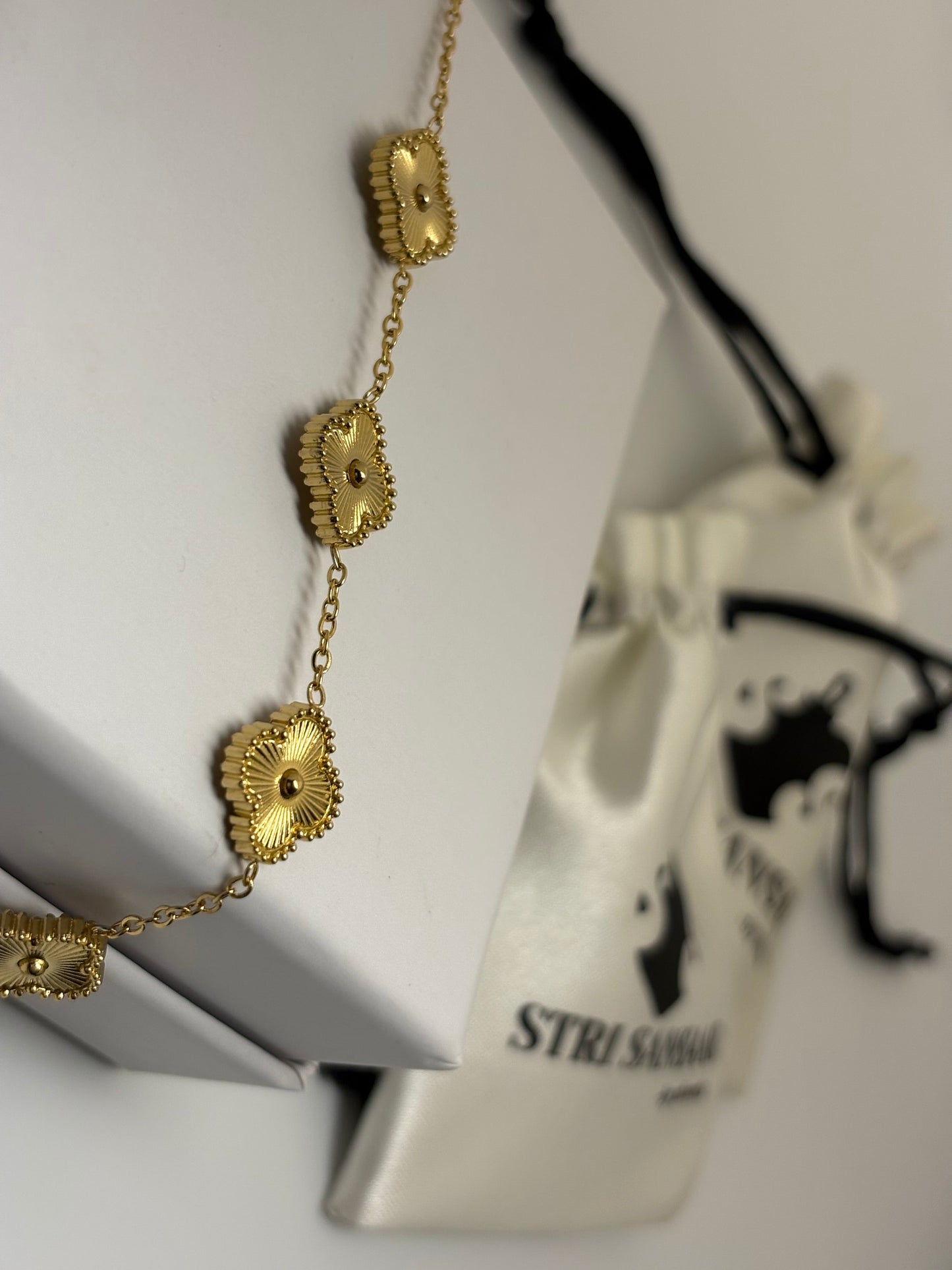 Clover Bracelet -18k Gold plated