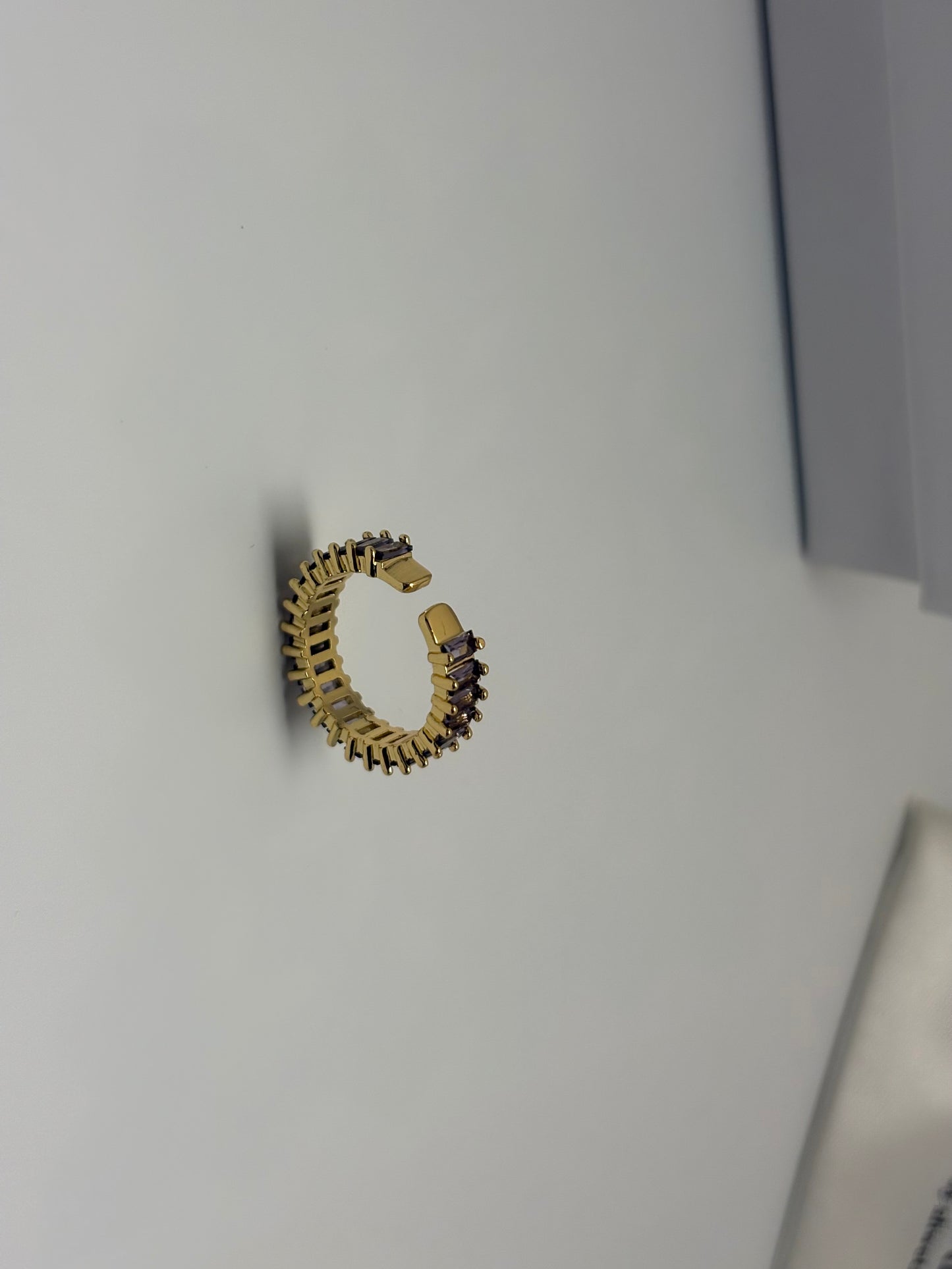 AD Stone Adjustable Ring- Anti Tarnish.