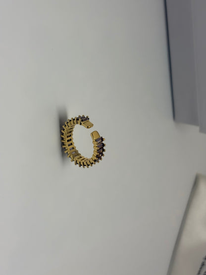 AD Stone Adjustable Ring- Anti Tarnish.