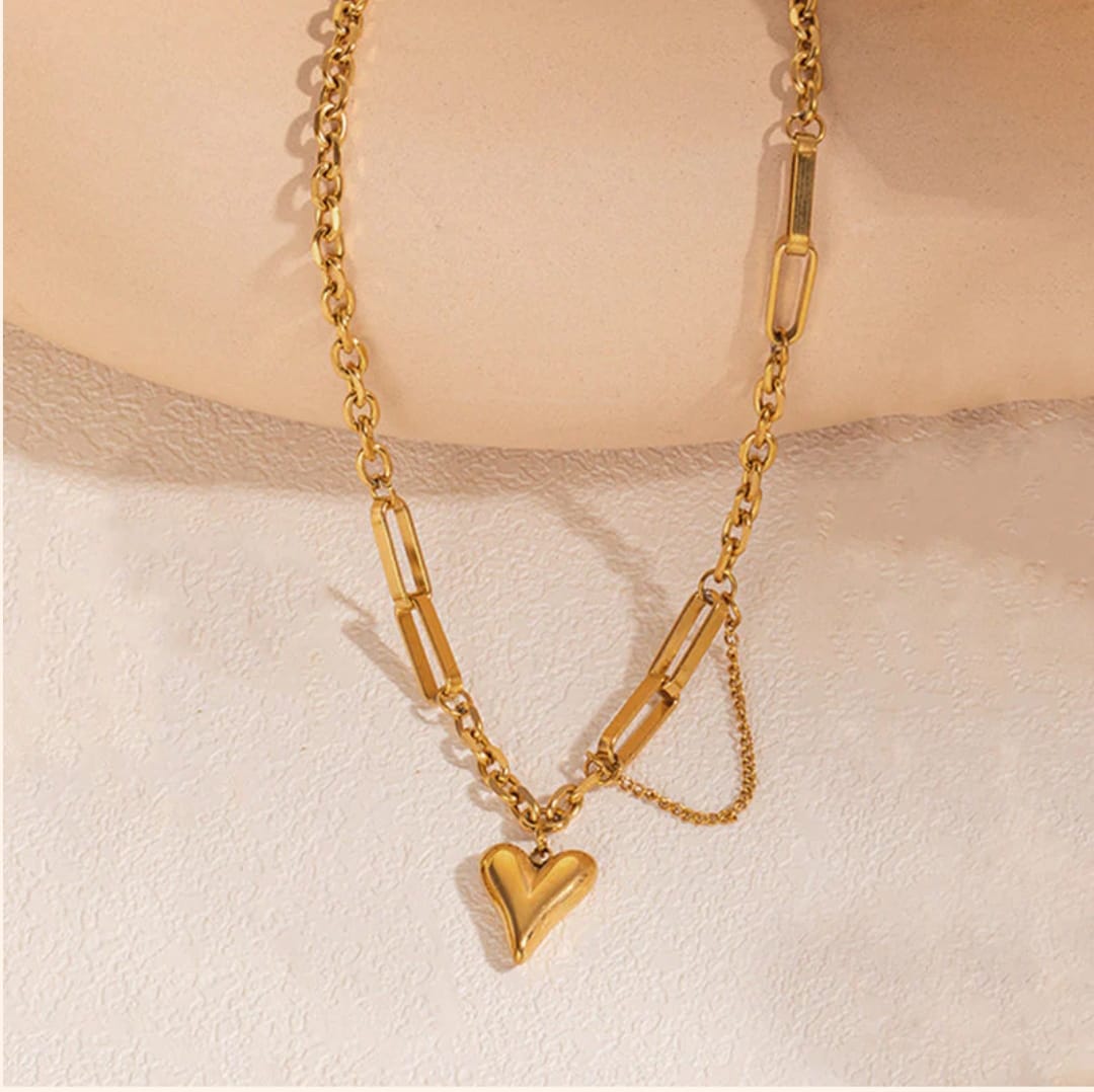 Rope Pendant -18k Gold plated