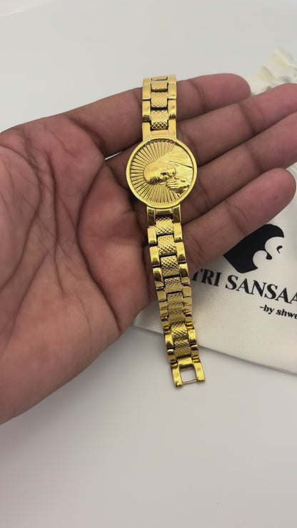Sai Baba Bracelet - 18k Gold Plated
