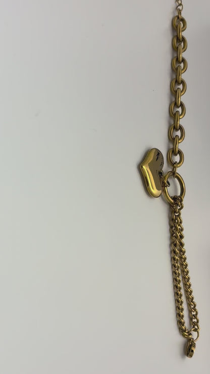 Charm Bracelet -18k Gold plated