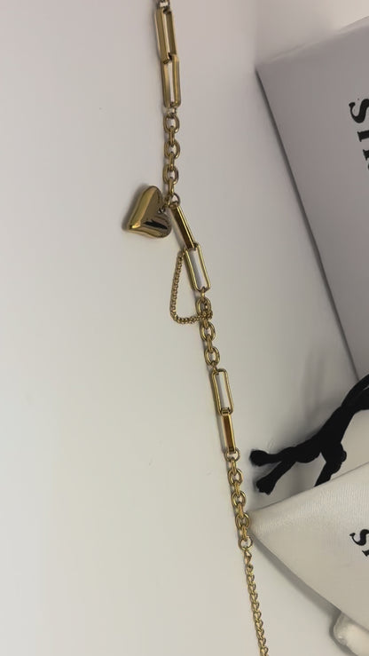 Charm Bracelet-18k Gold Plated