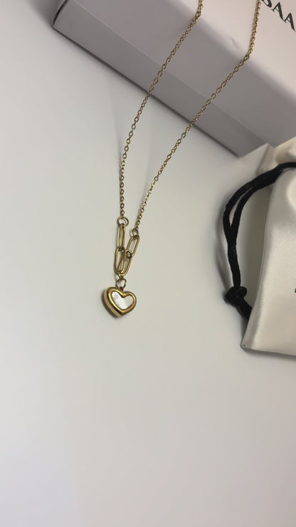 Heart Pendant-18k Gold plated
