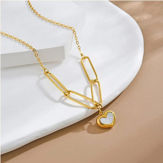 Heart Pendant-18k Gold plated