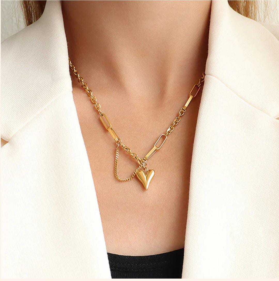 Rope Pendant -18k Gold plated