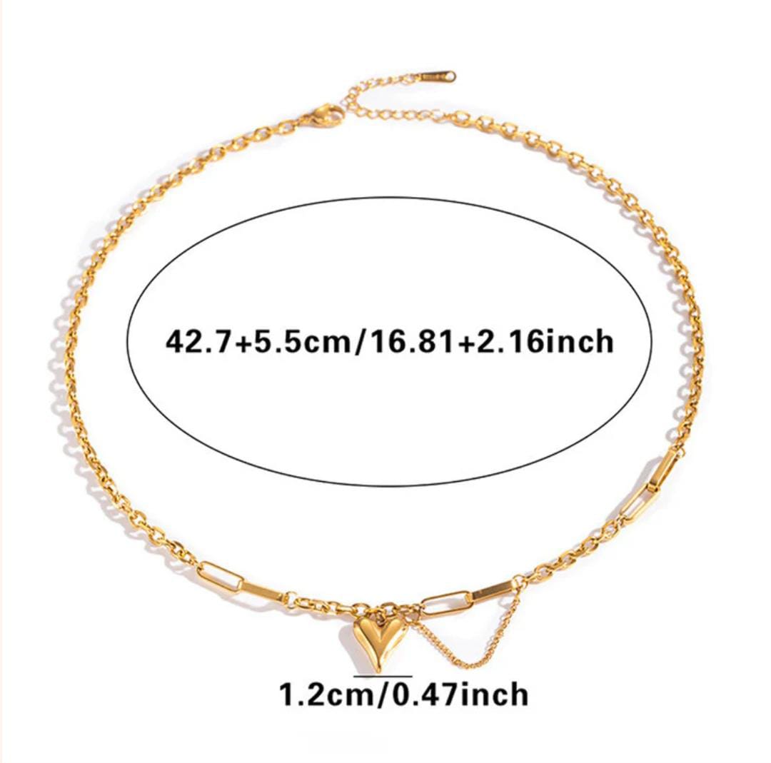 Rope Pendant -18k Gold plated