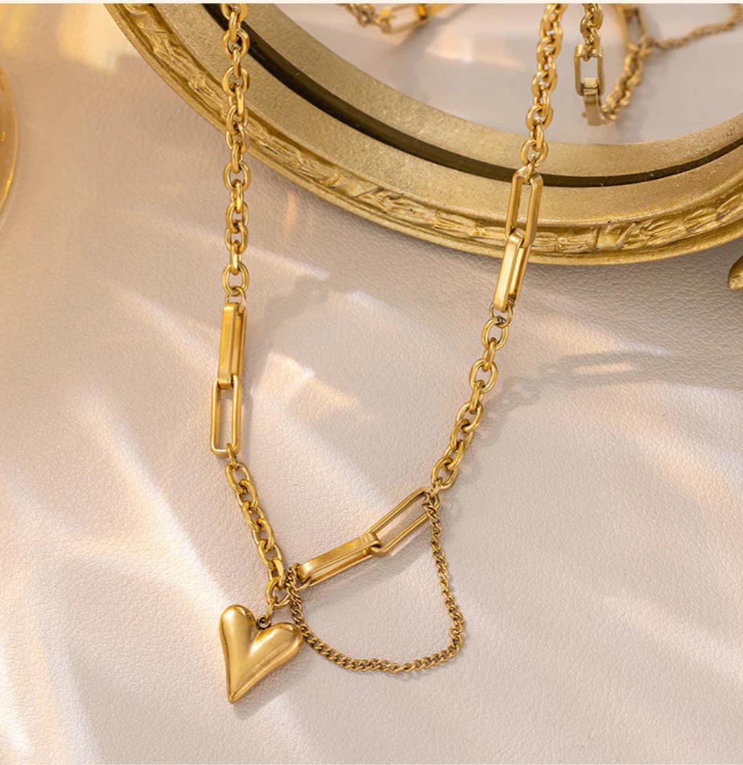 Rope Pendant -18k Gold plated